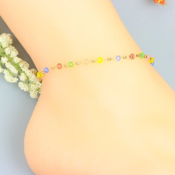 "Handmade Anklet – A Stylish Choice for Women, Thoughtful Gift Idea, EVCH1499 - Picture 10 of 10